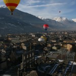 decollo dalla piazza di aosta