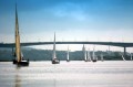 Londonderry bridge boats-120×79