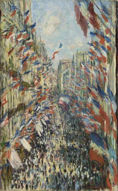 12. MONET Rue Montorgueil a Parigi (1878)