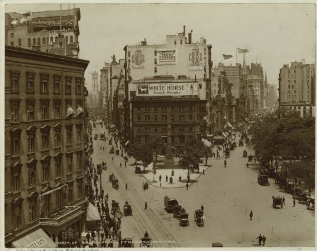 THE NEW YORK PUBLIC LIBRARY. DIGITAL COLLECTIONS. “Broadway And Fifth Avenue, New York”